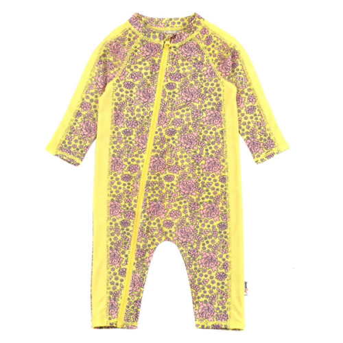 Sunsuit - Long Sleeve Romper Swimsuit | "Ditsy Floral"