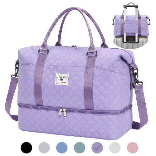 SUOSDEY Tote Duffle Bag for Travel,Weekender Bags with Shoes Compartment,Hospital Bag for Labor and Delivery,Carry on Bag for Women,Travel,Overnight,Weekend