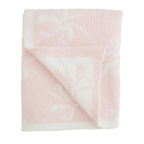 Bow Chenille Blanket