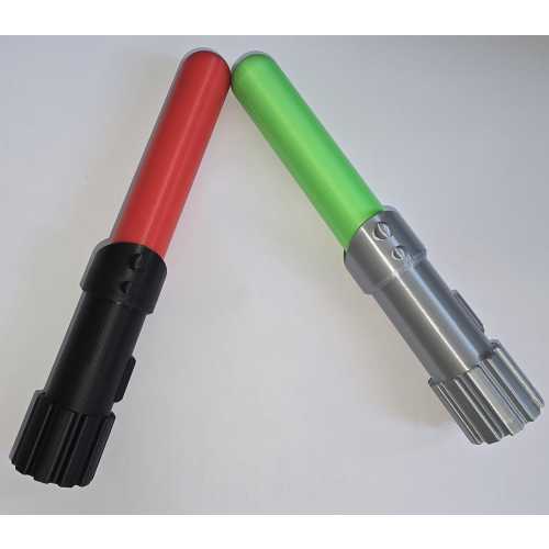 Mini Lightsaber Baby Rattle - Safe and Fun Toy for Your Little One
