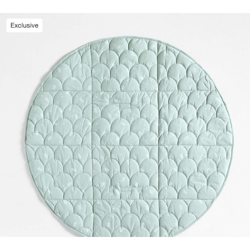 Fold and Go Geometric Leaf Portable Baby Mat