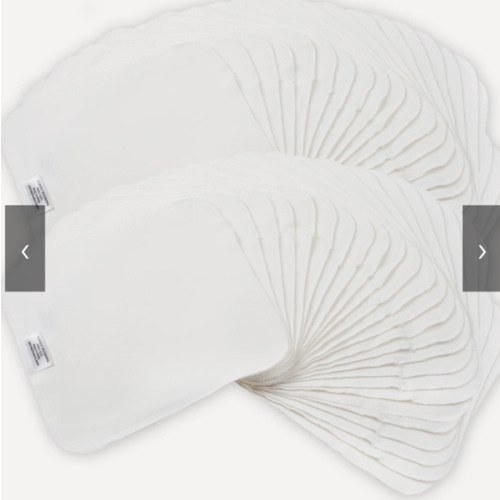 Reusable Cotton Wipes - 50 Pack