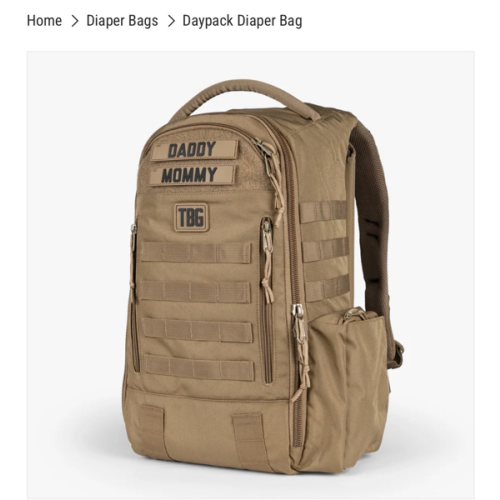 Daypack Diaper Bag by TBG – Tactical Baby Gear