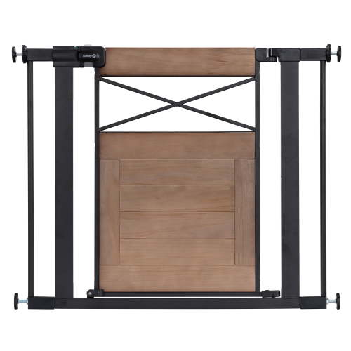 Safety 1st, Baby Gate, Modern Farmhouse Rustic, 29-37" Adjustable