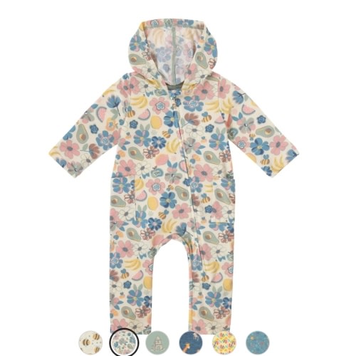 Baby Hooded Romper | Certified UPF 50+ – UV Skinz®