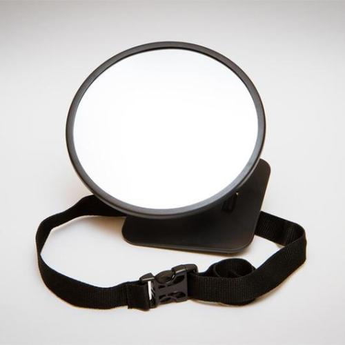 Moose See-my-baby Back Seat Car Mirror Black