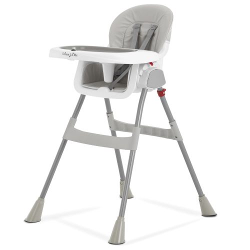 Amazon.com: Dream On Me TableTalk 2-in-1 Convertible High Chair, 5-Point Harness, Gray | Dishwasher Safe Tray, Steel Frame, Easy to Clean Removable Seat Pad, For 6-36 months Toddlers, Compact & Quick Folding Design