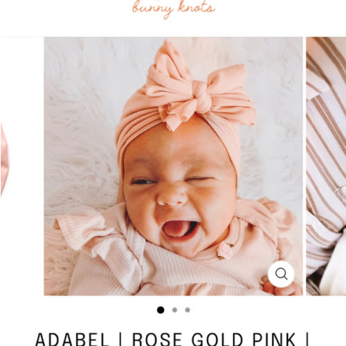 Adabel | Rose Gold Pink | Modal Headwrap – Bunny Knots