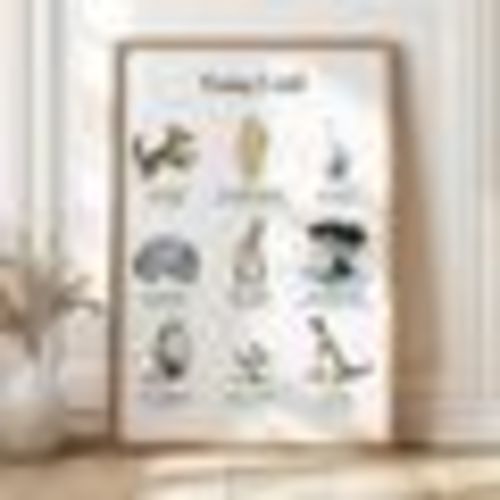 Winnie-the-Pooh Nursery Wall Art, Positive Affirmations Classic Pooh and Friends, Unframed Print