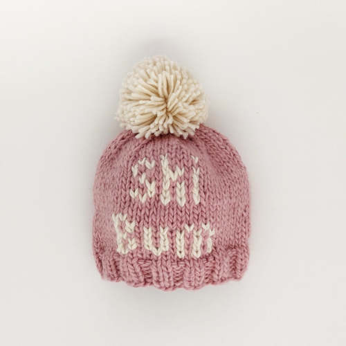Ski Bum Rosy Beanie Hat - Huggalugs