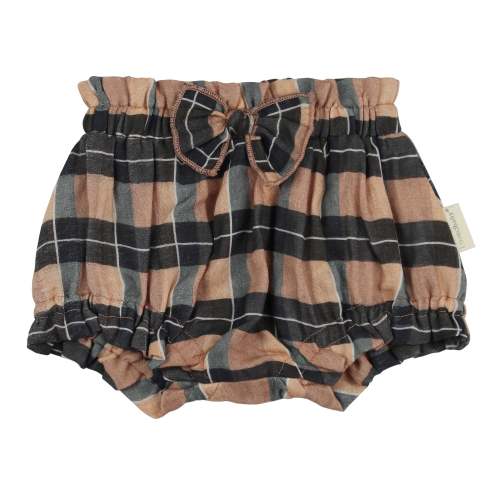 Adobe Chia Plaid | Organic Muslin Ruffle Bloomer – L'ovedbaby