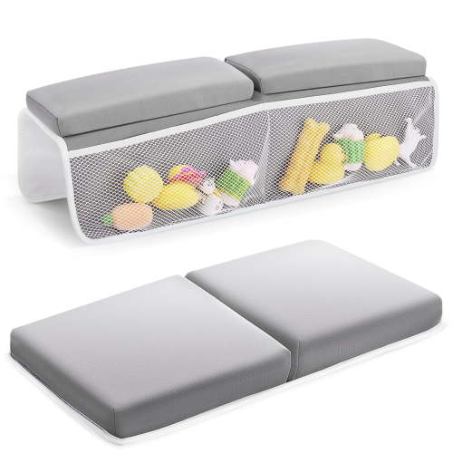 Baby Bath Kneeler and Elbow Rest Pad Set, Bathtub Kneeling Pad, Baby Accessories for Bath, Relieve Your Knees and Elbows
