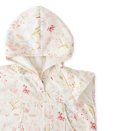 Hooded Poncho Towel - Sea Bloom – Pehr