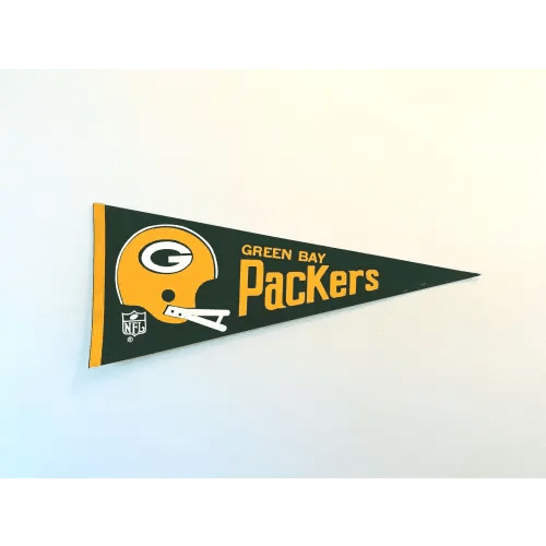 Vintage Green Bay Pennant Flag