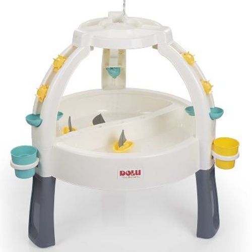 Dolu: Fun Fountain Water Table: White, Green, Yellow - Ages 2+