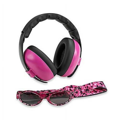 Baby Banz Infant Earmuffs & Sunglasses Combo Set