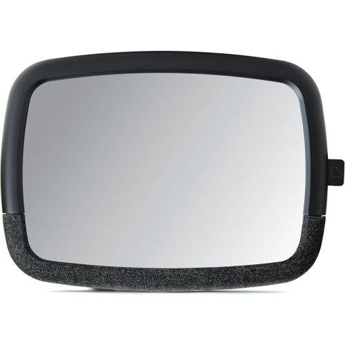 Munchkin Pivot 360 Baby Car Mirror for Rear-Facing Car Seats, Black
