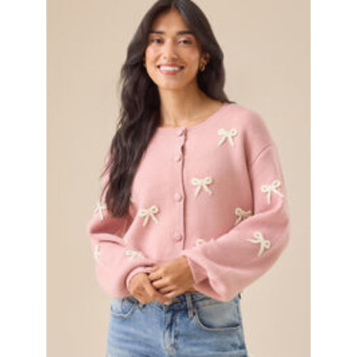 Brianna Bow Mama Cardigan