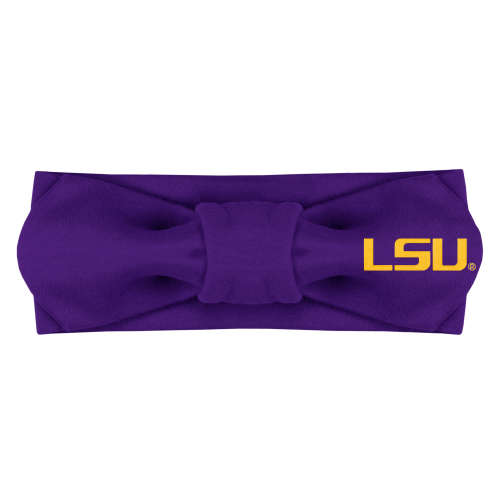 LSU Tigers Solid Hair Knot | College Baby
