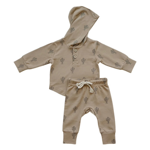 Cactus Hooded Set