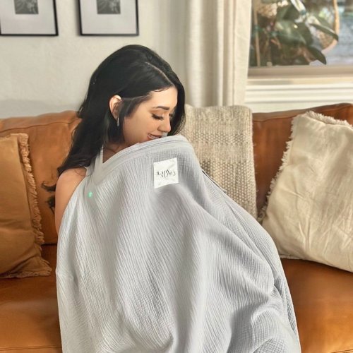 The Lady Alpha Nursing Cool Cover - Original COOL blue — As Seen On Shark Tank - Lady Alpha -The Nursing Cool Cover