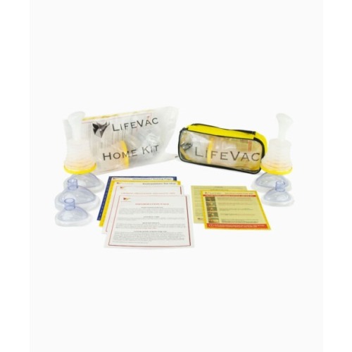 LifeVac Home and Travel Kit Bundle - Toddler and Adult Choking First Aid Device