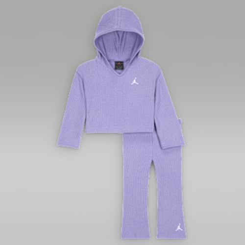Jordan Baby (12-24M) Heir To The Crown 2-Piece Ribbed Pullover Set