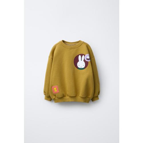 MIFFY™ MERCIS BV © PRINTED SWEATSHIRT - Olive green | ZARA United States