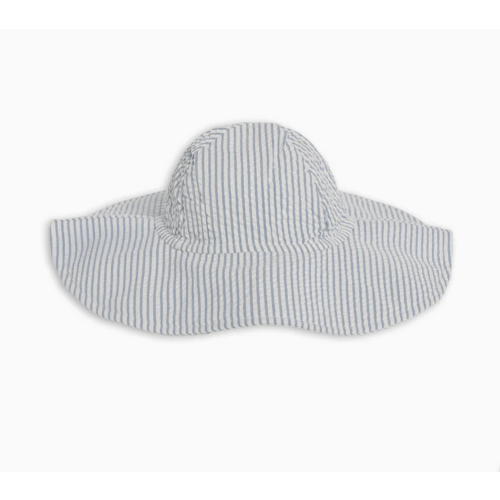 Seersucker Sun Hat