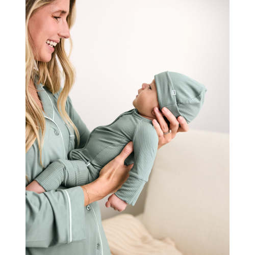 Willow Ribbed Zippy – Little Sleepies