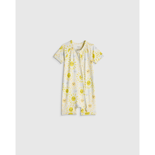 Bamboo Shortie Onesie Pajama - Baby in Celestial Dreams