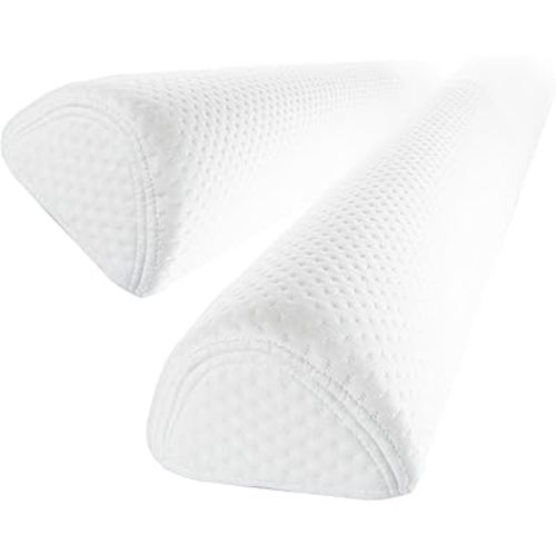 BBjixiang Toddler Bed Bumper, Foam Bed Rail for Toddlers, Bed Rail Bumper for Twin, Full, Queen and King Beds with Washable Cover 2-Pack