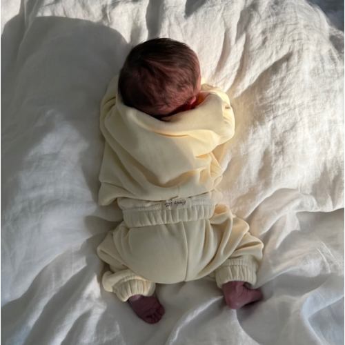 Warm Tracksuit - Butter Yellow – Purely Little