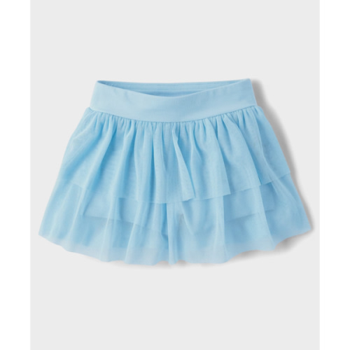 Toddler Girls Active Quick Dry Mesh Tiered Skort - BLUE | The Children's Place