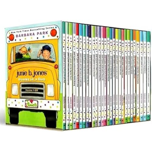Paperback Boxed Set Junie B Jones 28 Complete Collection Series with Box