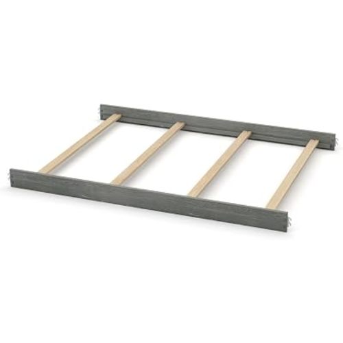 Full-Size Conversion Kit Bed Rails for Oxford, Soho, Ozlo & Avalon Baby Convertible Cribs - Solid Wood - Toddler & Adult Rail for Full-Size Bed - Nursery & Baby Furniture (Graphite Gray, Hook-On Kit)