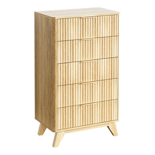 Winston Porter 5 Drawer Grille Chest P2 Particleboard Density Board 23.7" W | Wayfair
