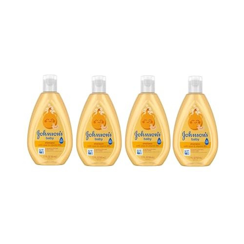 Johnson's Baby Shampoo, Travel Size, 1.7 Ounce (Pack of 4)
