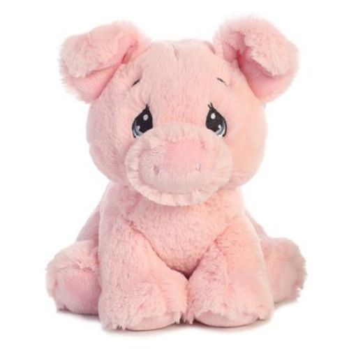 Aurora World Precious Moments® 8.5-Inch Bacon Piggy in Pink - PINK - 8.5"