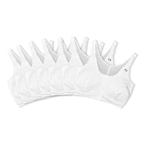 kozēkozē Nipple Diaper Absorbent Nursing Bra 100% Cotton, 7 Pack Single-Use Disposable Non-Toxic Garment for Breastfeeding