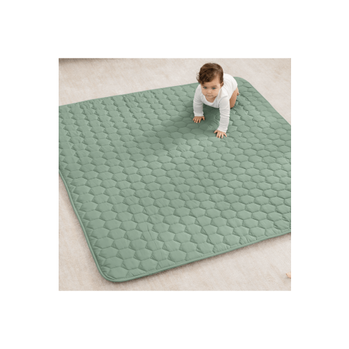 Premium Play Mat with Non-Slip Bottom, Square 56x56 inches