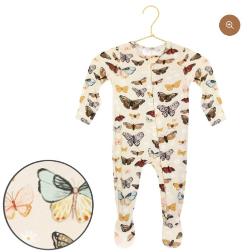 Amelia Zipper Footies