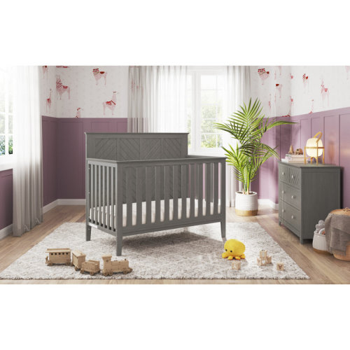 Child Craft Atwood Convertible Crib, Dresser and Dressing Kit 3-Piece Nursery Set & Reviews | Wayfair