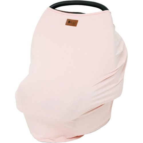 KYTE BABY Unisex Rayon Made from Bamboo Car Seat Cover, Blush