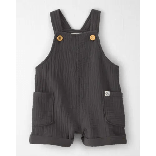 Baby Organic Cotton Gauze Shortalls - Little Planet | Carter's