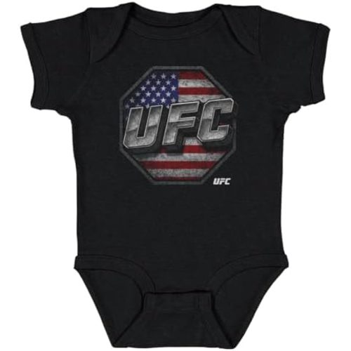 500 LEVEL UFC 3D Bold USA Flag One-Piece Infant Bodysuit