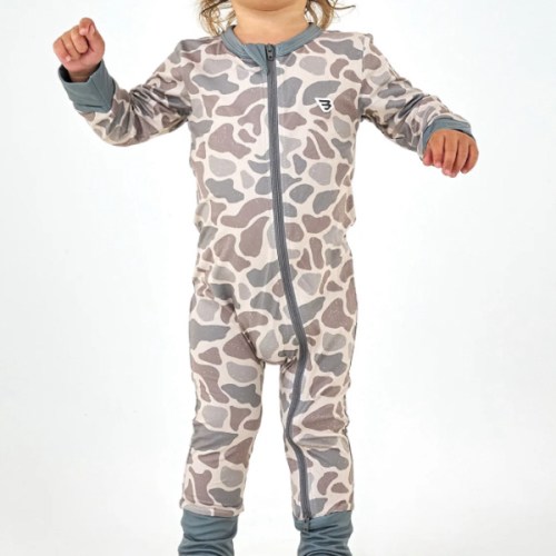 Baby Zip Up - Classic Deer Camo – BURLEBO