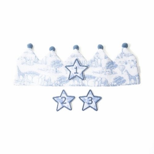 Picolette by Olivia Culpo Birthday Crown Photo Prop - Blue