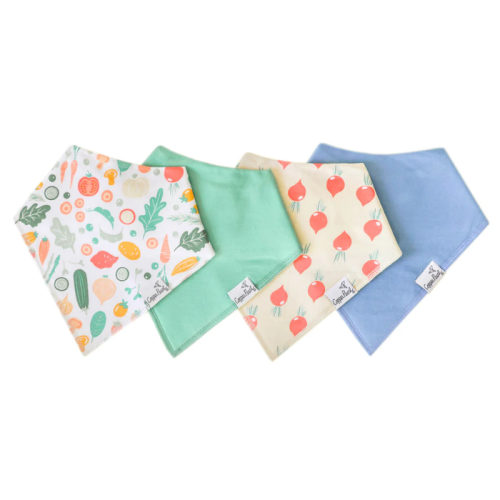Bandana Drool Bibs - 4 Pack | Snuggle Bugz | Canada's Baby Store