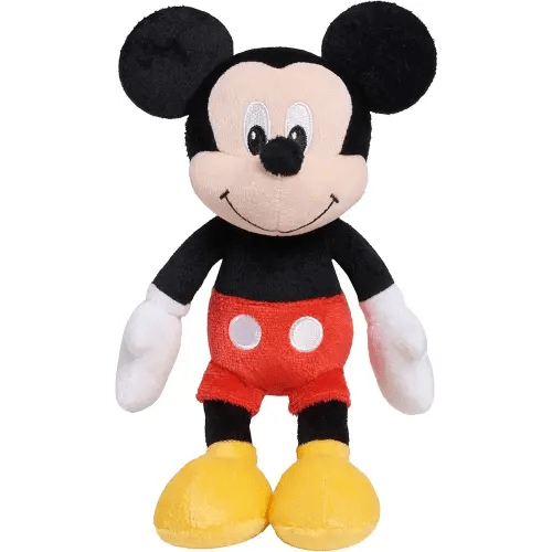 Disney Junior Mickey Mouse Bean Plush Mickey Mouse Stuffed Animal, Kids Toys for Ages 2 Up by Just Play